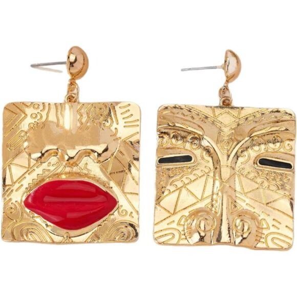 Gold Plated Jewelry | Elegant Alloy Statement Piece | Tarnish-Resistant Gift for - Picture 1 of 5